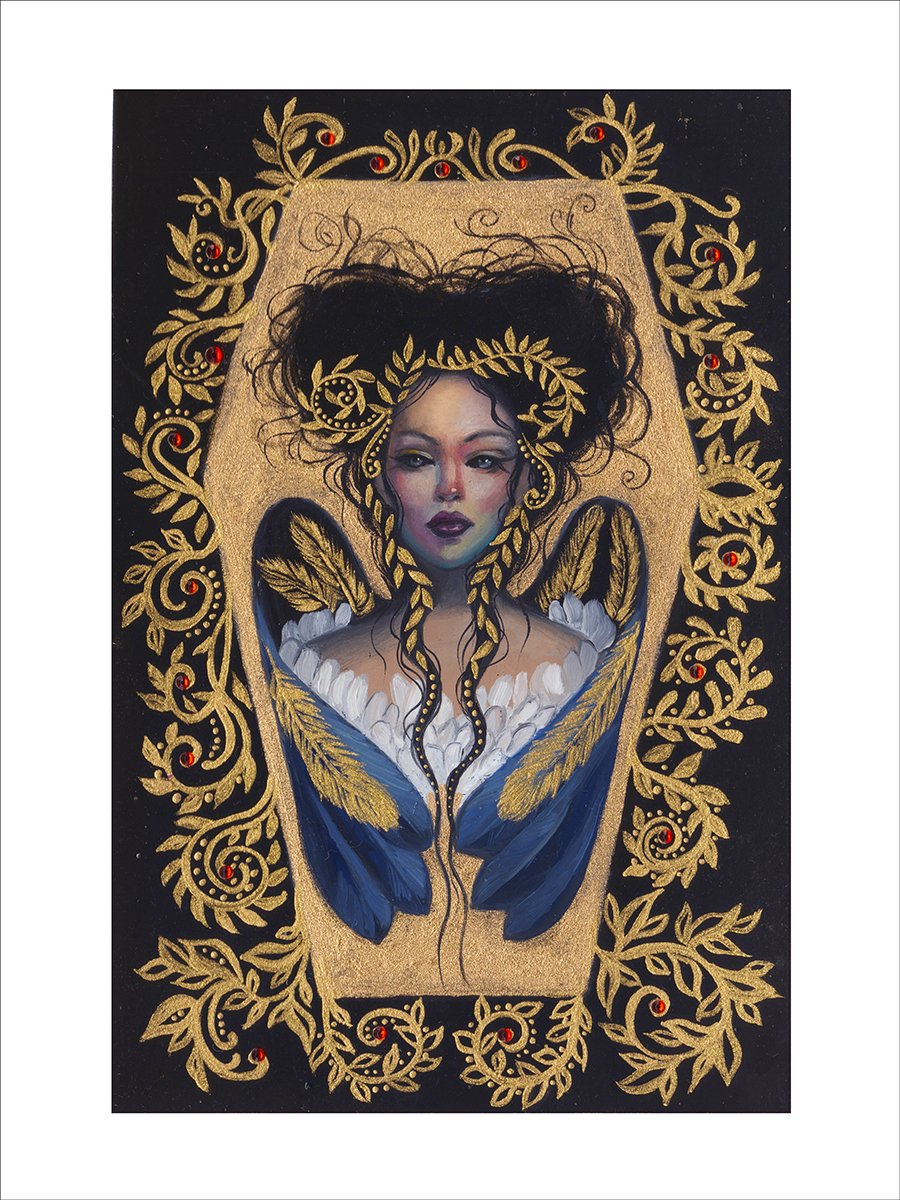 Jel Ena — “Azrael” Limited edition print Jel Ena — “Azrael” Limited edition print